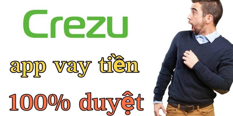 ứng dụng vay tiền online chuyển khoản Crezu